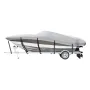 Boat Cover, 7010-7310 mm Trailerable Waterproof Boat Cover, 600D Marine Grade PU Oxford, with Motor Cover and Buckle Straps, for