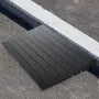 Gummi tærskel rampe, 2,6 "stigning tærskel rampe døråbning, 3