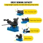 SBG-40 Metal Scroll Bender High-Hardened Steel Scroll Bender Combination of Scroll Radius and Angle Bending Universal Metal Rod 