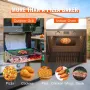 Pizza Steel, 16" x 14.5" x 1/4" Pizza Steel Plate for Oven, Pre-Seasoned Carbon Steel Pizza Baking Stone with 20X Higher Conduct