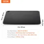 Pizza Steel, 16" x 14.5" x 1/4" Pizza Steel Plate for Oven, Pre-Seasoned Carbon Steel Pizza Baking Stone with 20X Higher Conduct