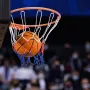 Basketballkant, vægdør monteret basketballbøjle, kraftig Q235