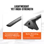 Roof Rack Cross Bars, Compatible with Toyota RAV4 2019-2023, 117.93 kg Load Capacity, Aluminum Anti-Rust Crossbars with Locks, R