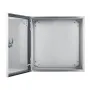 NEMA Stainless Steel Enclosure, 300 x 300 x 200 mm NEMA 4X Steel Electrical Box, IP66 Waterproof & Dustproof, Outdoor/Indoor Ele