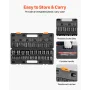 Impact Socket Set 1/2 inches 26 stykker Impact Sockets, Shallow