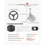 SS13712 12 Quick Connect roterende styringspakke med 13 "hjul