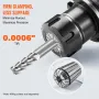 25 pcs ER32 Collet Set, 1/16''-13/16'', ER32 Spring Collet Chuck Set, 0.0006"/15 μm TIR Lathe Chuck Tool with 25 Labeled Storage