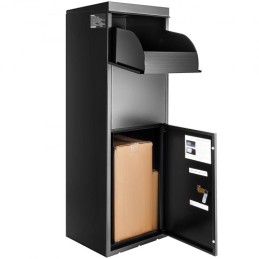 Pakkeleveringsbokse til udenfor 13.9 "X11.6" X42 ", galvaniseret stålafgivelsesboks til pakker med kodet lås, anti-tyveri