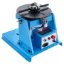 Rotary Welding Positioner 10KG, 0-90° Welding Positioning Turntable Table with 8.1 Inch 3-Jaw Lathe Chuck, 1-12 RPM 20W Portable