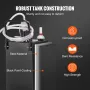 Brændstof Caddy Brændstofopbevaringstank 35 gallon 4 hjul med