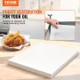 Fryer Filter Paper, 100 Sheets, 19.3" x 16.1", Replacement Deep Fryer Filter Sheets for 18L/38L Commercial Mobile Fryer Filter M
