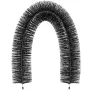 Gutter Guard Brush med 15 ft længde børste, 4,33 "(dia) Gutter