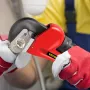Pipe Wrench, 51 inch, Heavy Duty Cast Iron Straight Plumbing Wrench, Adjustable Plumber Tool for Sink Faucet Toilet Bowl Bathroo