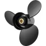 Outboard Propeller, Replace for OEM 3817469, 3-Blade 14 1/4 x 21 Pitch Aluminium Boat Propeller, Compatible with Volvo Penta SX 
