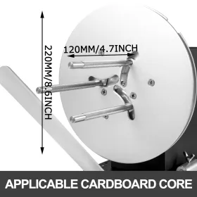 Label Rewinder 120mm Width Label Rewinder Machine Bi-Directional Rewind Rewinding Machine 220mm Max. Diameter Synchronize with