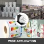 Label Rewinder 120mm Width Label Rewinder Machine Bi-Directional Rewind Rewinding Machine 220mm Max. Diameter Synchronize with P