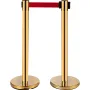 Stanchion post barrierer 4-sæt linjedelere, rustfrie
