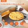 Pizza Steel, 20" x 14" x 3/8" Pizza Steel Plate for Oven, Pre-Seasoned Carbon Steel Pizza Baking Stone with 20X Higher Conductiv