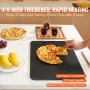 Pizza Steel, 20 "X 14" X 3/8 "Pizza Stålplade til ovn