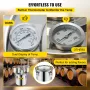 Moonshine Still Distiller 3Gal 12L Rustfrit stål Vanddestiller