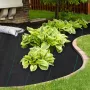 Weed Barrier Landscape Fabric, 5 x 250 ft, 5 Oz Premium Woven Ground Cover Heavy Duty PP Material & Easy Setup, Single-Layer for