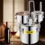 Moonshine Still Distiller 3Gal 12L Rustfrit stål Vanddestiller