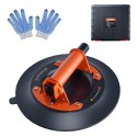 Glass Suction Cup, 10" 990 lbs Load Capacity, Vacuum Suction Cup with Steel Handle & Carry Box, Heavy Duty Industrial Suction