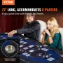 8 Spiller sammenfoldeligt pokerbord, blackjack Texas Holdem