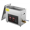 Ultrasonic Cleaner with Digital Timer & Heater, Professional Ultra Sonic Jewelry Cleaner, Stainless Steel Heated Cleaning