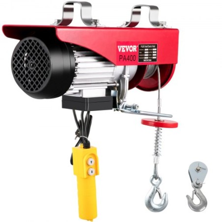 Electric Hoist Winch Lifting Engine Crane Heavy Duty Pulley Workshop