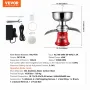 Milk Cream Centrifugal Separator, 304 Stainless Steel Electric Cream Separators, 100L/H Output 10500RPM Goat Milk Separator, 30W