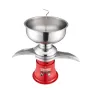 Milk Cream Centrifugal Separator, 304 Stainless Steel Electric Cream Separators, 100L/H Output 10500RPM Goat Milk Separator, 30W