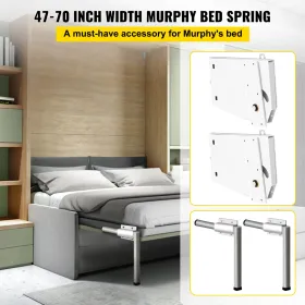 Murphy Montering Wall Springs Mechanism Heavy Duty Support