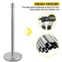 Crowd Control Stanchion, Sæt med 2 stykker Stanchion Set