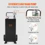 30 gallon gas caddy, brændstofopbevaringstank med hjul, bærbar