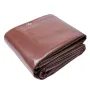 Tarp 609.6 x 1219.2 cm 0.41 mm Extra Thick, Waterproof Poly Plastic Tarps Cover, Multi-Purpose Outdoor Tarpaulin with Grommets &