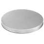 Fire Pit Cover Lid, 27" Portable Firepit Spark Screen,Stainless Steel Steel Metal Cover, Easy-Opening Outdoor Wood Burning and C