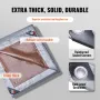 Tarp Waterproof 487.7 x 609.6 cm, Plastic Poly Tarp Cover 0.25 mm, Multi Purpose Tear UV and Temperature Resistant Outdoor Tarpa