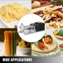 Electric Fry Cutter with 4 Replaceable Blades Electric Potato Cutter Anti-slip feet French Fries Cutter Electric Copper Motor El