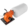 Dust Collector, 781.54 m³/h Air Flow, Rolling Dust Collector with 80-Liter Dust Collection Bag, 2.5 Micron Bag Filtration, Indus