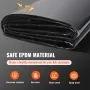 Pond Liner, 9 x 10.6 m 1.5 mm Thickness, Pliable EPDM Material Pond Skins, Easy Cutting Underlayment for Fish or Koi Ponds, Wate
