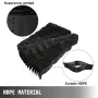 Geo Grid Ground Grid 2.74 x 5.18 m, Geo Cell Grid 10.16 cm Thick, Gravel Grid HDPE Material, Ground Stabilization Grid 855.79 kg