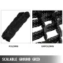 Geo Grid Ground Grid 2.74 x 5.18 m, Geo Cell Grid 10.16 cm Thick, Gravel Grid HDPE Material, Ground Stabilization Grid 855.79 kg