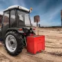 Ballast Box 3 Point Category 1 Tractor, 800lbs Capacity Hitch Ballast Box, for 2'' Hitch Receiver, Tractor Ballast Box with 5cu.