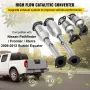 Exhaust Manifold 05-11 Nissan Frontier Exhaust Manifold Bolts Gasket Combination 4.0L OEM Quality High Flow Catalytic Converter 