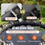 Pond Liner, 6 x 7.6 m 1.5 mm Thick, Pliable EPDM Material Pond Skins, Easy Cutting Underlayment for Fish or Koi Pond, Waterfall 