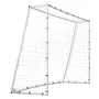 Fodbold rebound træner, 8x6ft jern fodboldtræningsudstyr