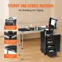 Professionel makeup -togtaske Aluminium Kosmetisk sag
