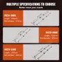 Linear Guide Rail Set, SFC16 1000mm, 2 stk 39,4 in/1000 mm