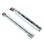 6 par på 533,4 mm skuffe Bund side Mount Rails, Heavy Duty Full Ball Bearing Extension Steel Track, Soft-close Sougiseless